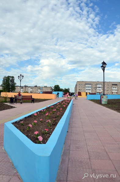 Сквер 30-летия ВЛКСМ после восстановления